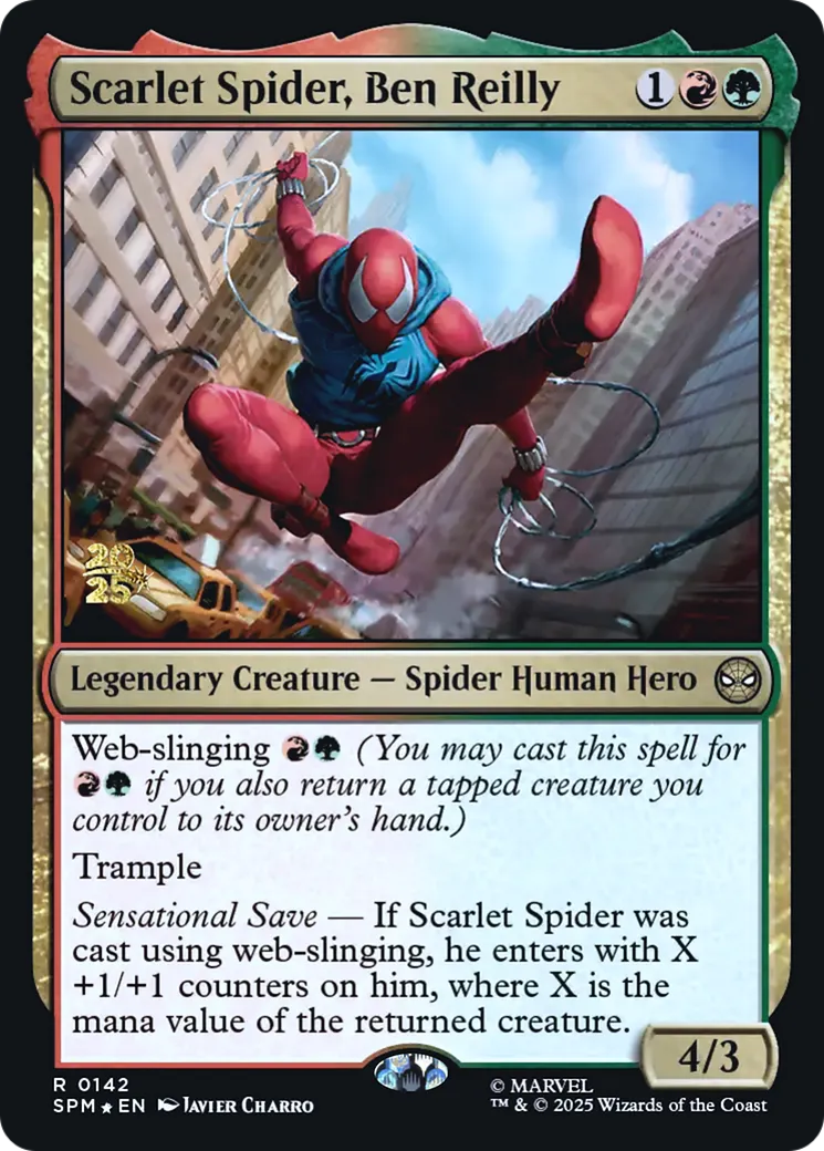 Scarlet Spider, Ben Reilly — Marvel's Spider-Man Promos — Magic: The Gathering