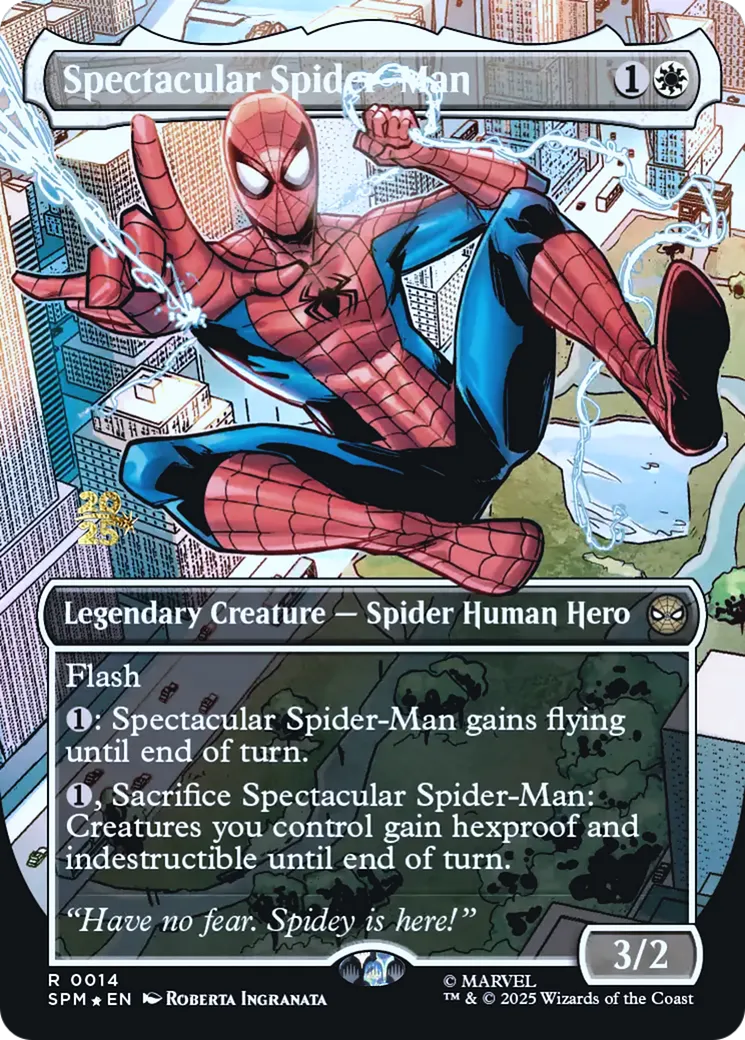 Spectacular Spider-Man — Marvel's Spider-Man Promos — Magic: The Gathering