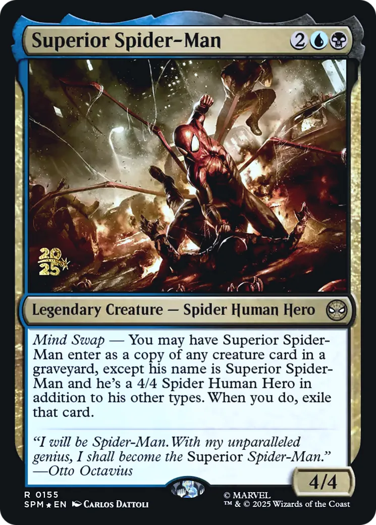Le Spider-Man supérieur — Marvel's Spider-Man Promos — Magic: The Gathering