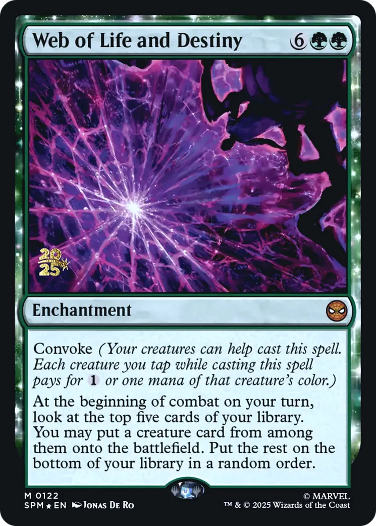 Web of Life and Destiny — Marvel's Spider-Man Promos — Magic: The Gathering