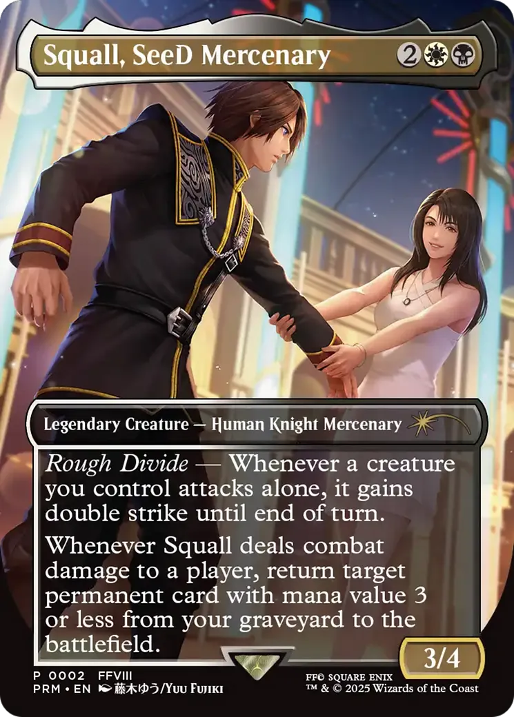 Squall, SeeD Mercenary from FIN Standard Showdown - Magic: The Gathering