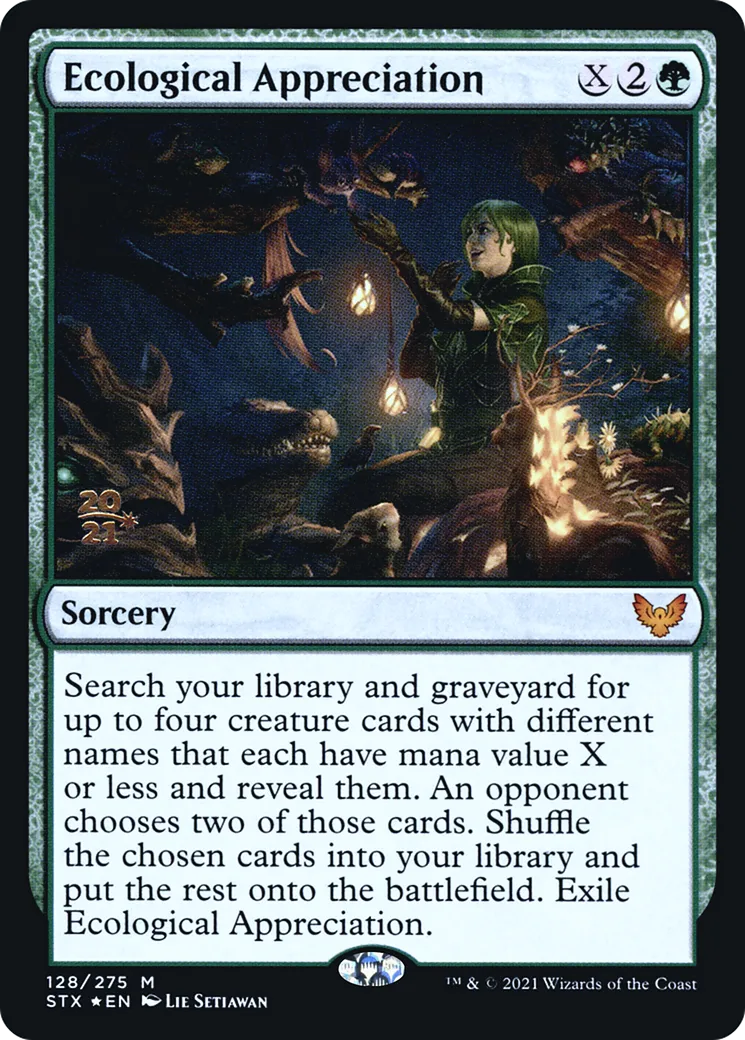 Reconnaissance écologique — Strixhaven: School of Mages Promos — Magic: The Gathering
