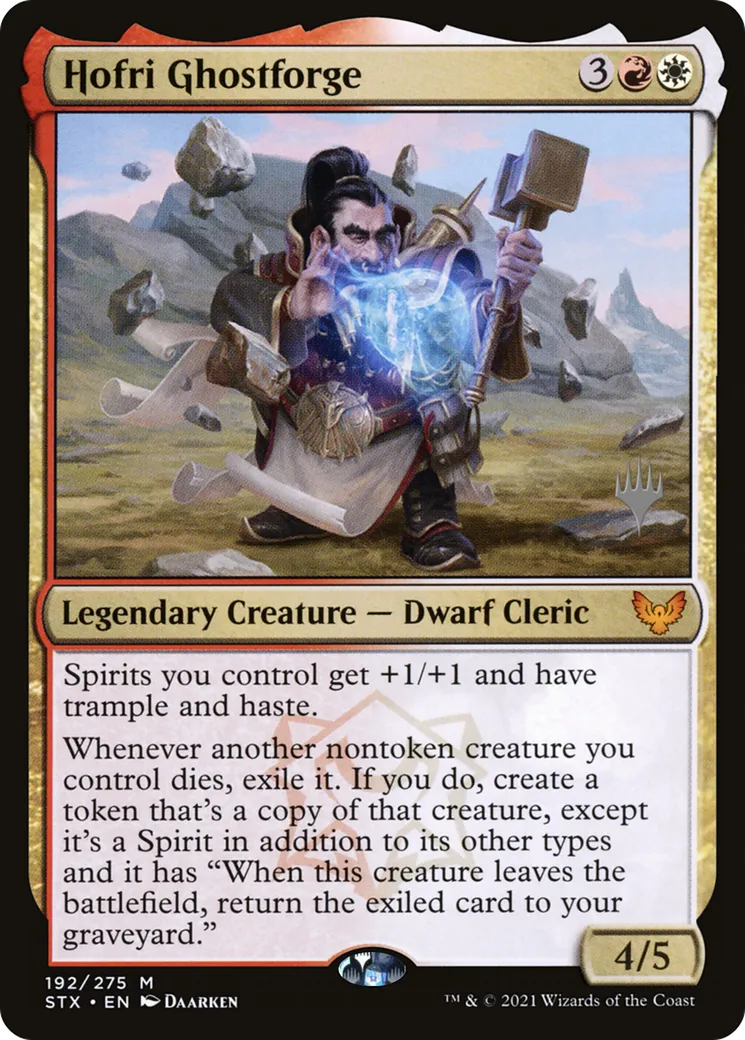 Hofri Spectreforge — Strixhaven: School of Mages Promos — Magic: The Gathering