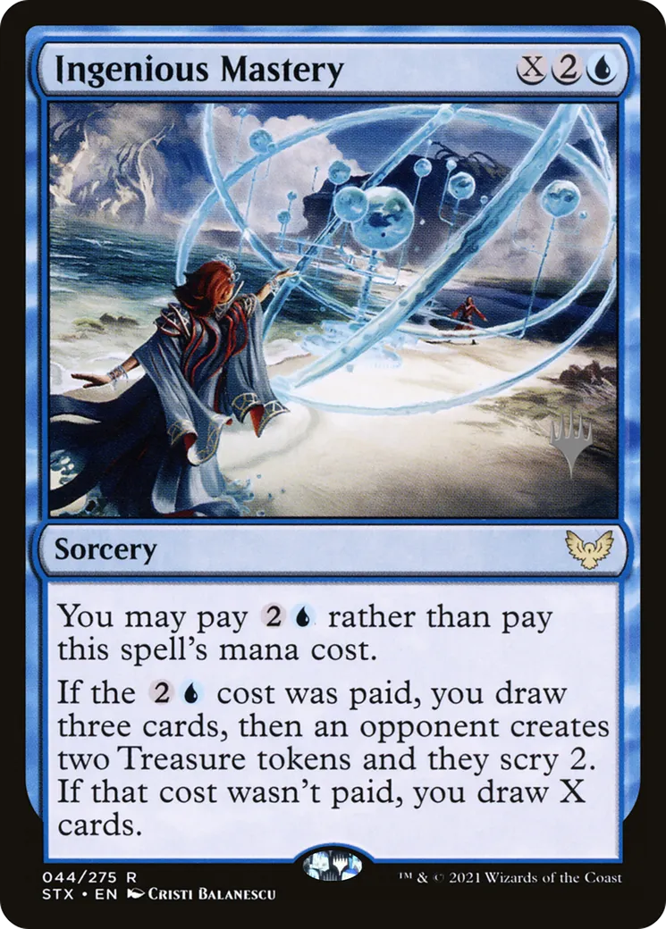 Maîtrise ingénieuse — Strixhaven: School of Mages Promos — Magic: The Gathering