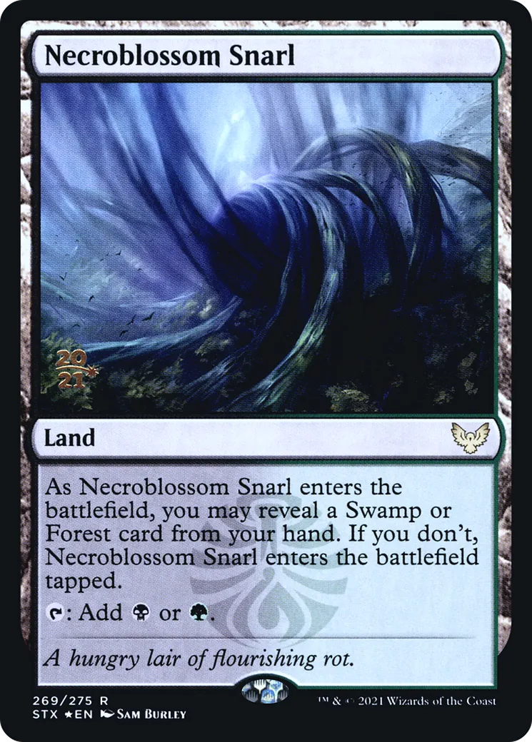 Lacis nécrofleur — Strixhaven: School of Mages Promos — Magic: The Gathering