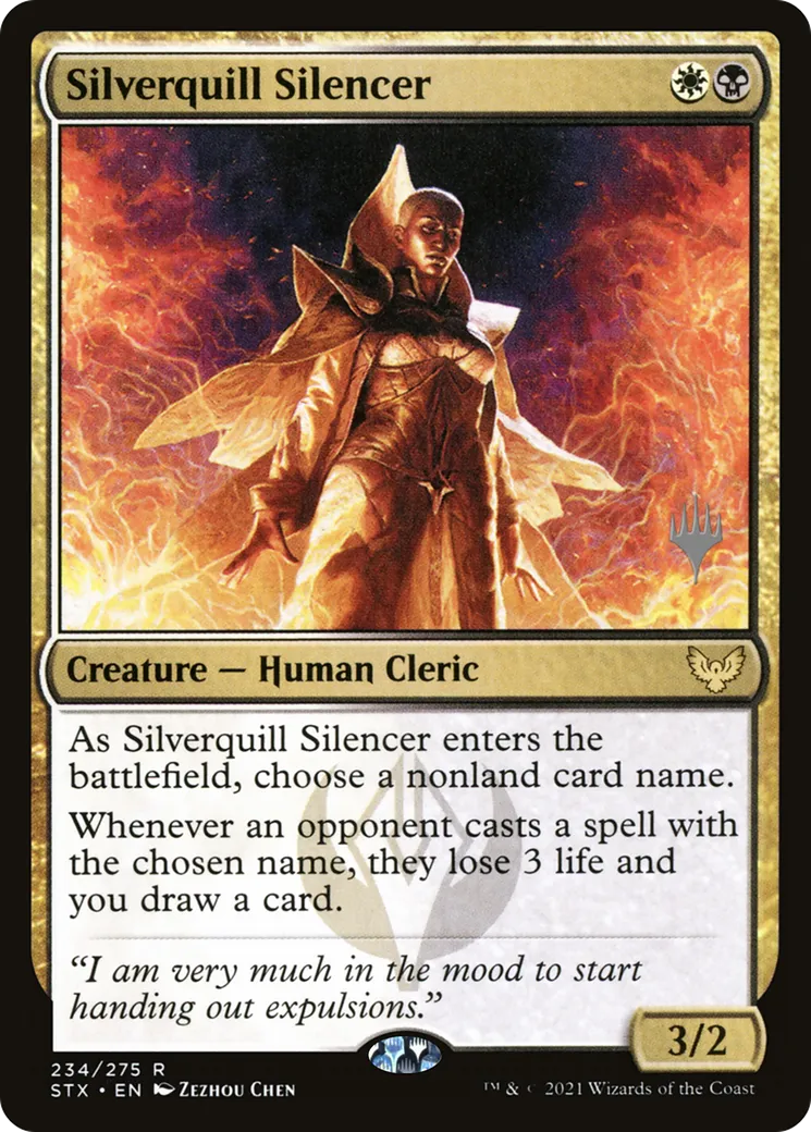 Museleuse de Plumargent — Strixhaven: School of Mages Promos — Magic: The Gathering