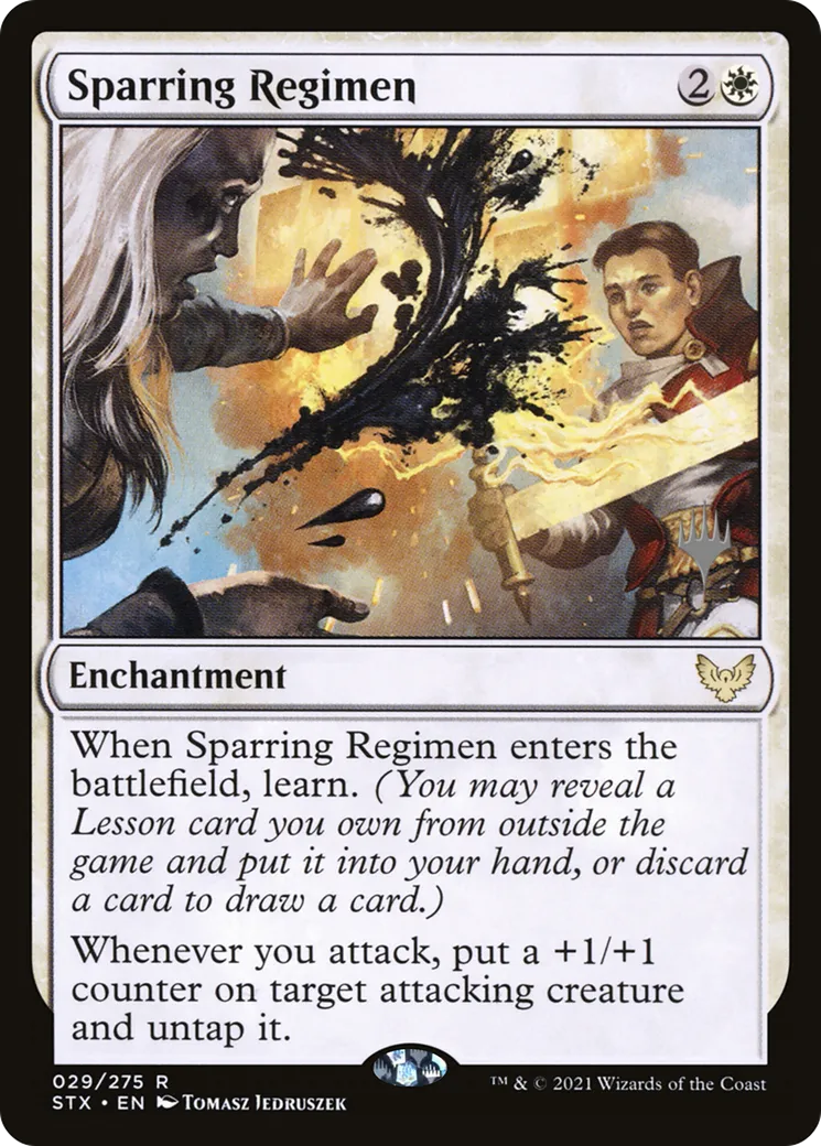 Régime d'entraînement — Strixhaven: School of Mages Promos — Magic: The Gathering