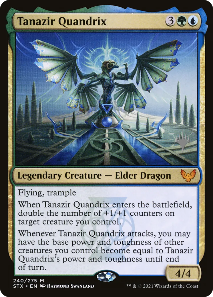 Tanazir Quandrix — Strixhaven: School of Mages Promos — Magic: The Gathering