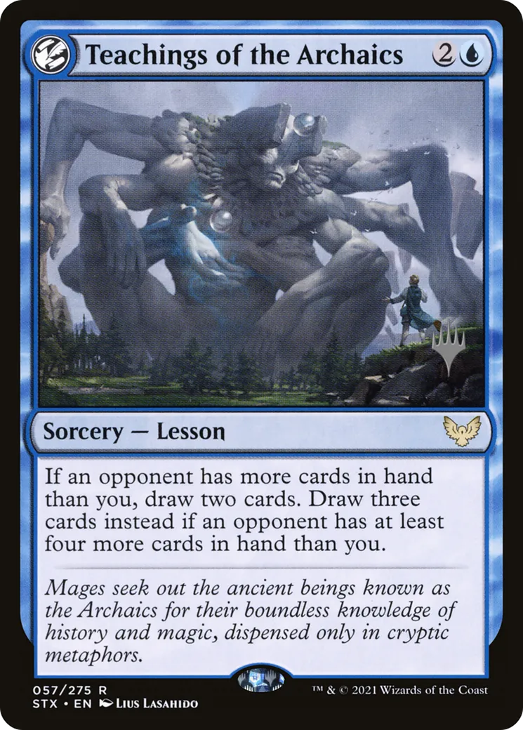Enseignements des Archaïques — Strixhaven: School of Mages Promos — Magic: The Gathering