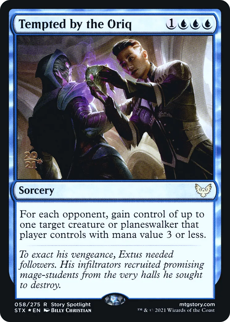Tenté par l'Oriq — Strixhaven: School of Mages Promos — Magic: The Gathering