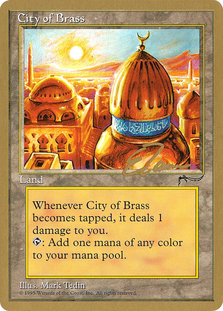 City of Brass — Pro Tour Collector Set — Magic: The Gathering