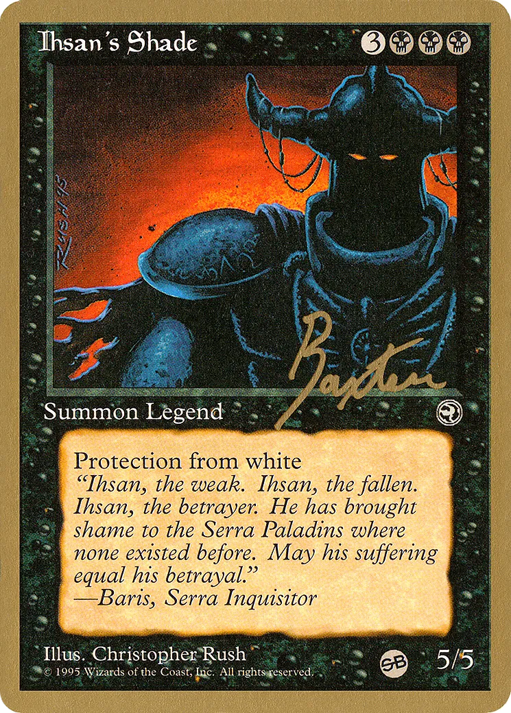 Ihsan's Shade — Pro Tour Collector Set — Magic: The Gathering