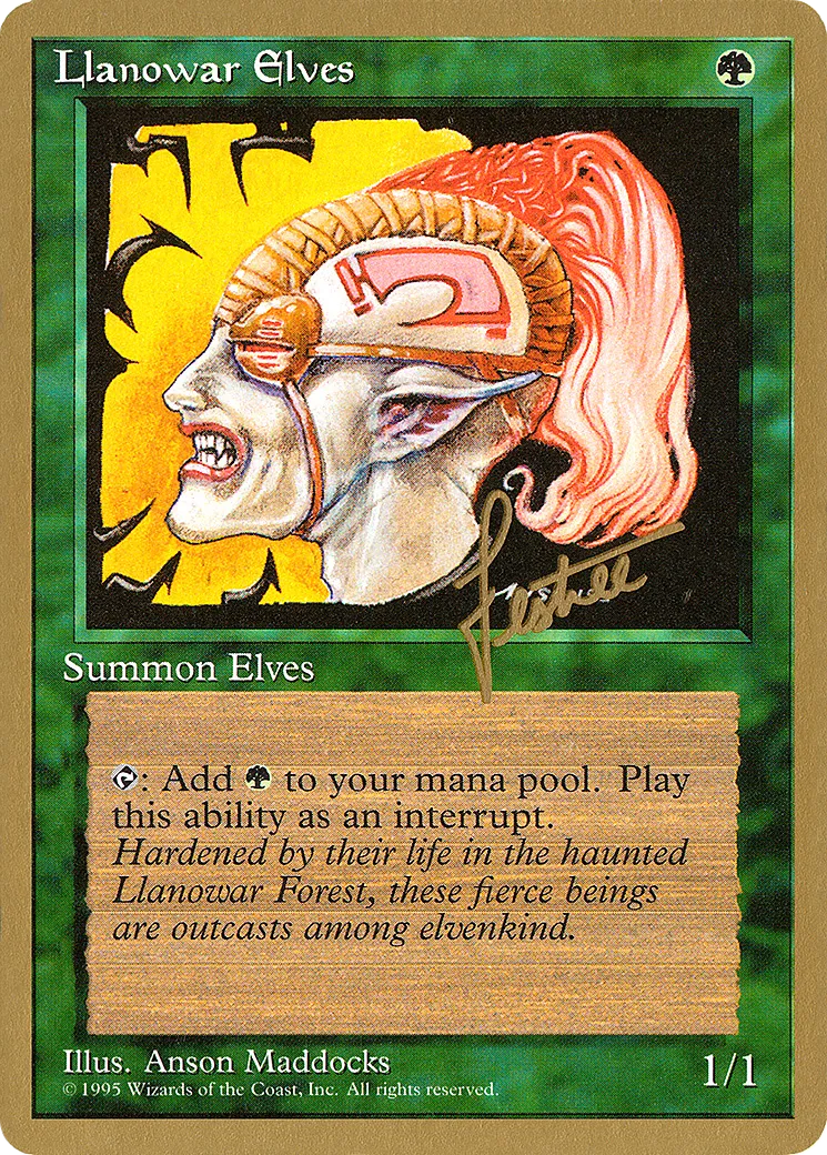 Llanowar Elves — Pro Tour Collector Set — Magic: The Gathering