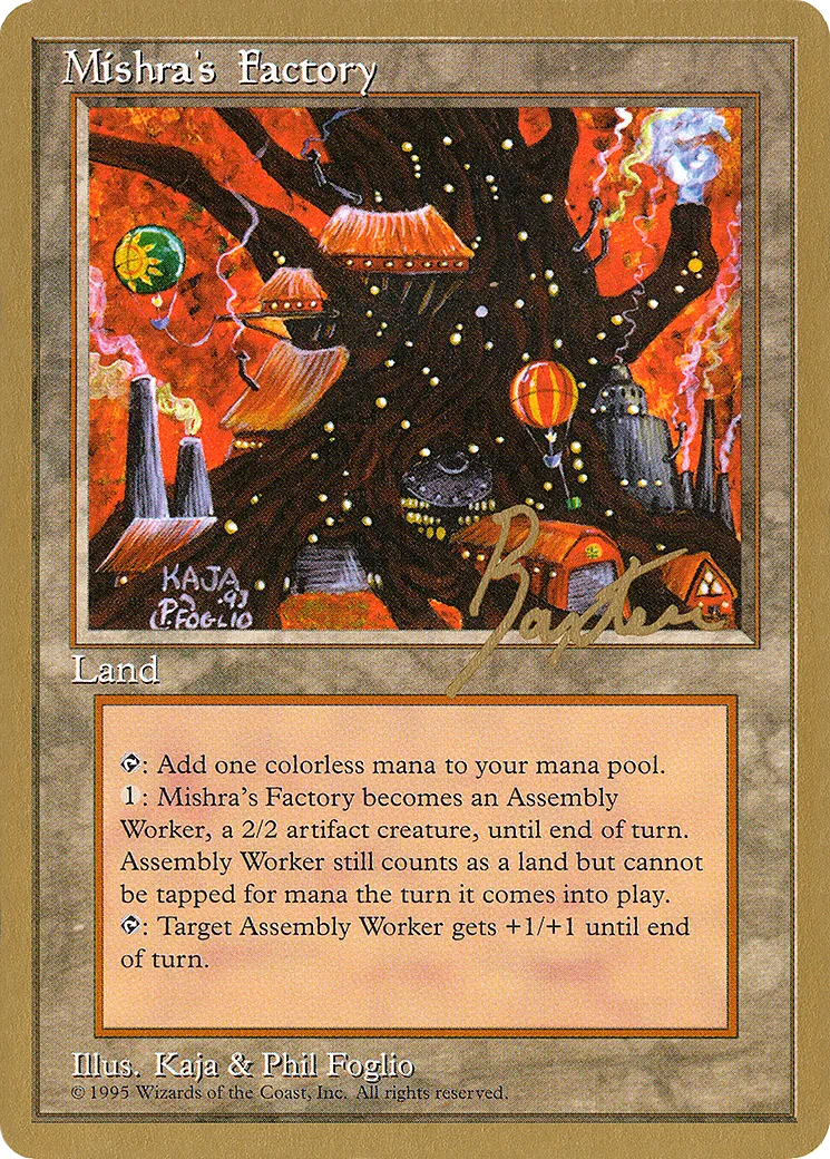 Mishra's Factory — Pro Tour Collector Set — Magic: The Gathering