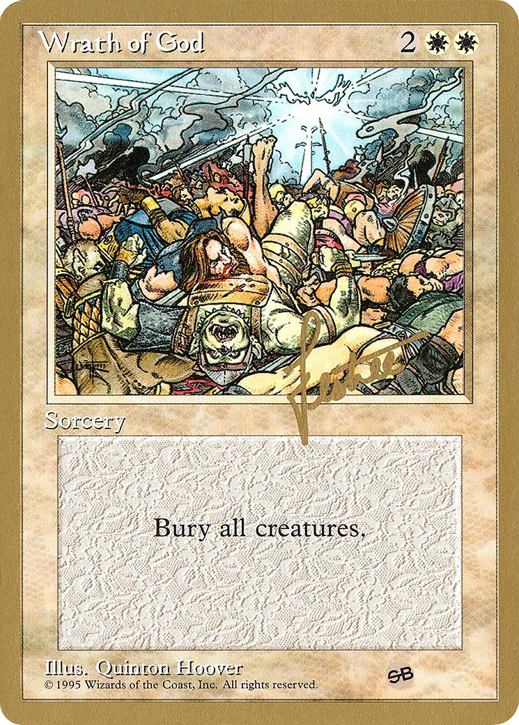 Wrath of God — Pro Tour Collector Set — Magic: The Gathering