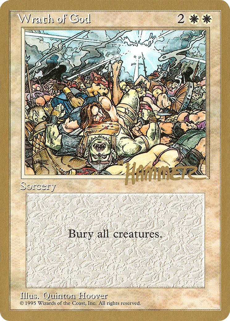 Wrath of God — Pro Tour Collector Set — Magic: The Gathering
