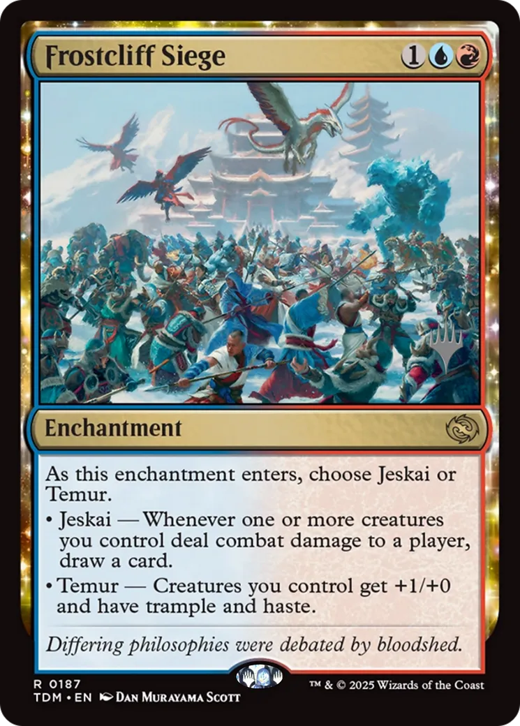 Frostcliff Siege — Tarkir: Dragonstorm Promos — Magic: The Gathering