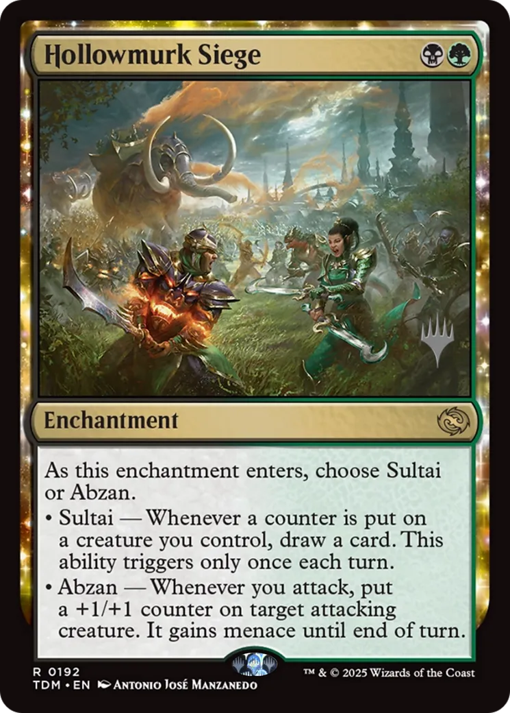 Hollowmurk Siege — Tarkir: Dragonstorm Promos — Magic: The Gathering