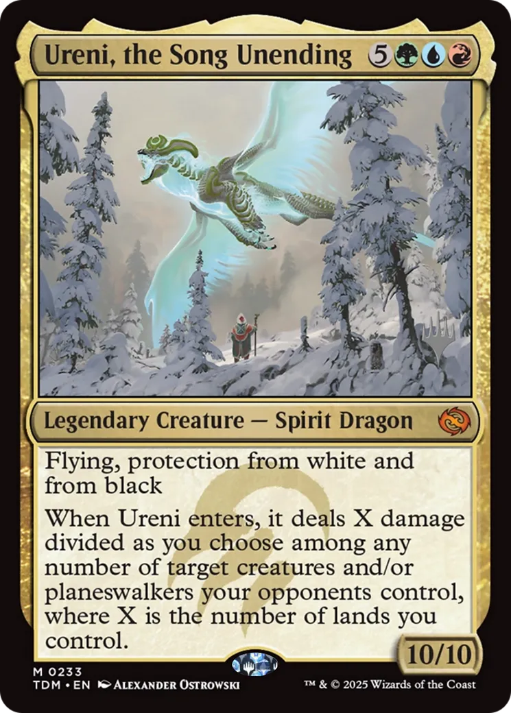 Ureni, the Song Unending — Tarkir: Dragonstorm Promos — Magic: The Gathering