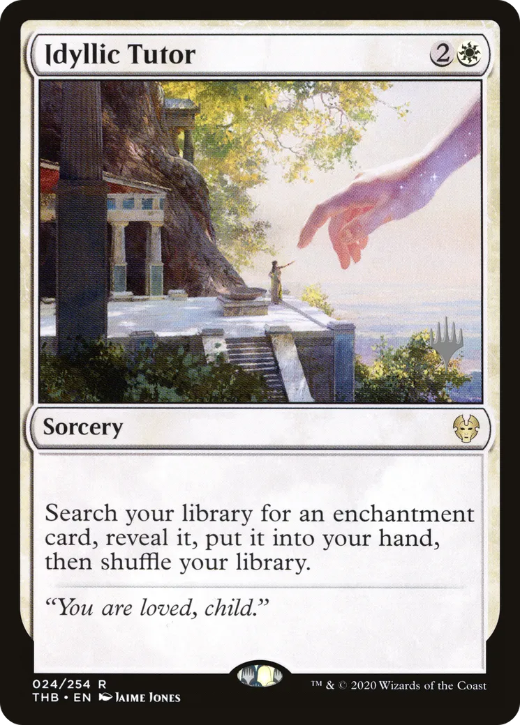Idyllic Tutor — Theros Beyond Death Promos — Magic: The Gathering