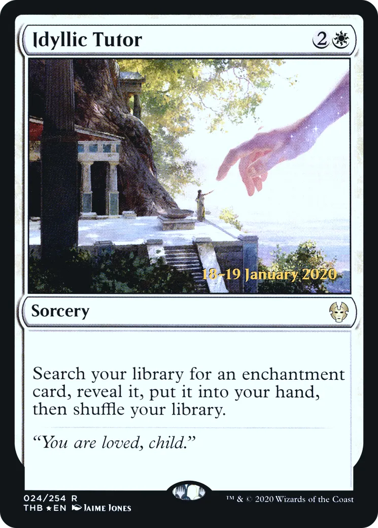 Précepteur idyllique from Theros Beyond Death Promos - Magic: The Gathering