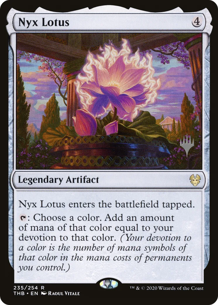 Nyx Lotus — Theros Beyond Death Promos — Magic: The Gathering