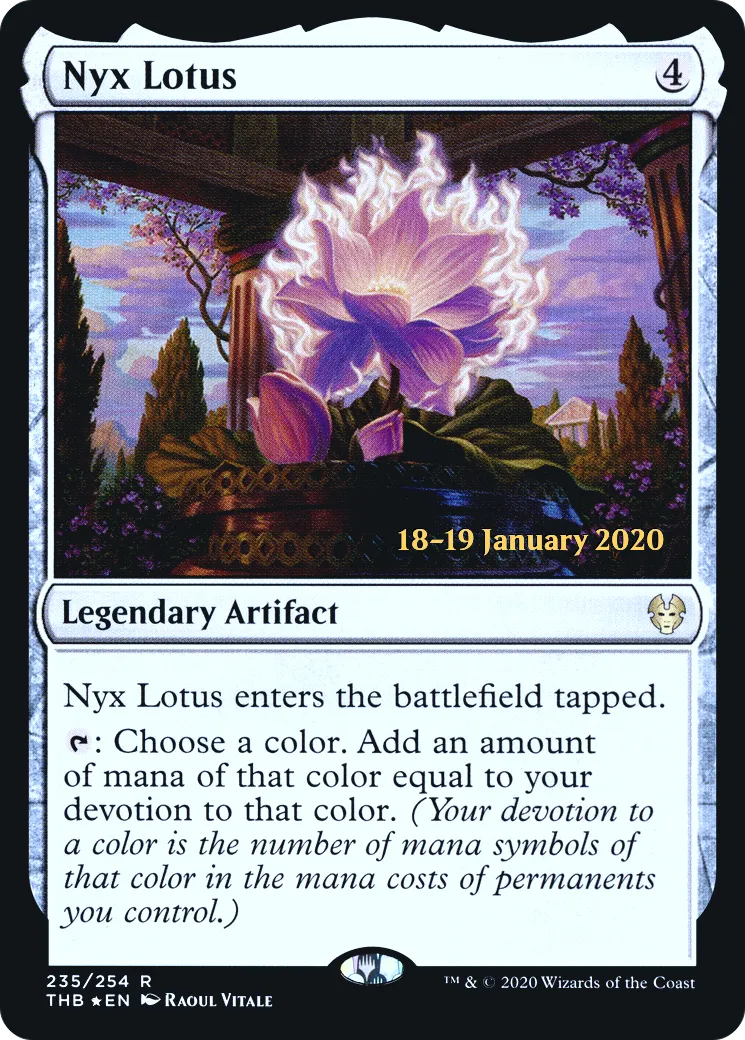 Lotus de Nyx — Theros Beyond Death Promos — Magic: The Gathering