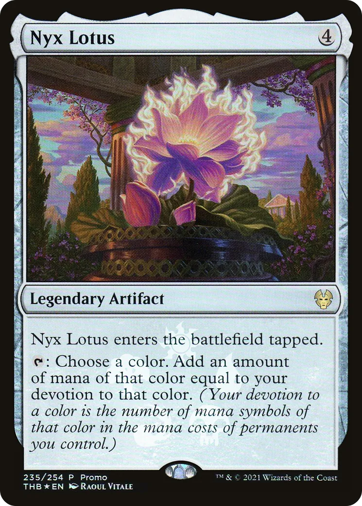 Lotus de Nyx — Theros Beyond Death Promos — Magic: The Gathering