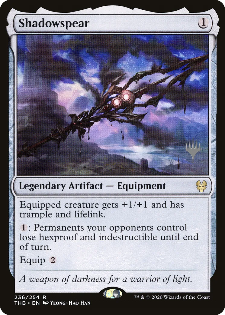 Ombrelance — Theros Beyond Death Promos — Magic: The Gathering