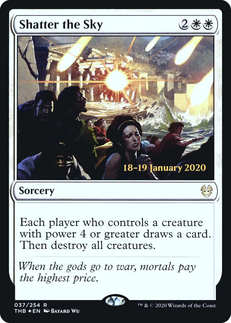Fracassement du ciel — Theros Beyond Death Promos — Magic: The Gathering