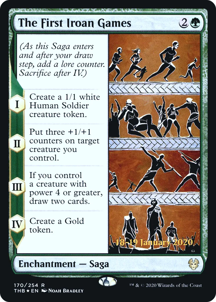 Les premiers Jeux iroassiques — Theros Beyond Death Promos — Magic: The Gathering