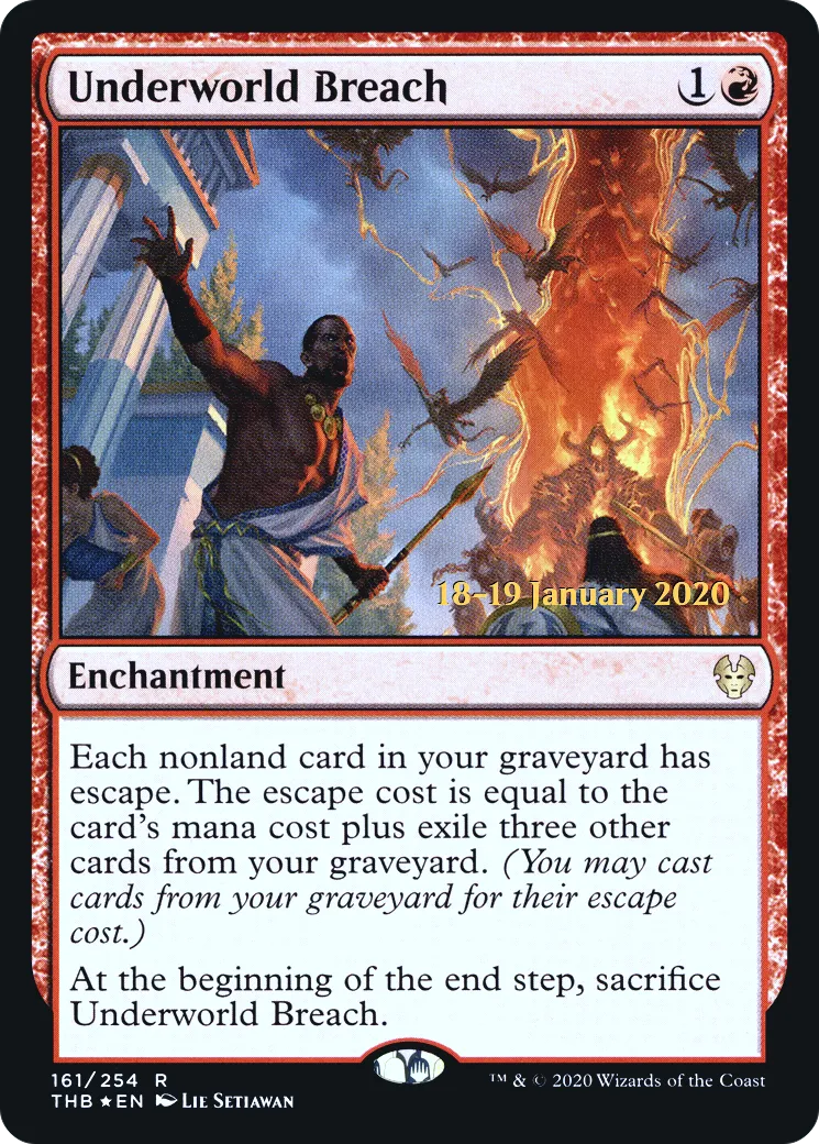 Underworld Breach from Theros Beyond Death Promos - Magic: The Gathering
