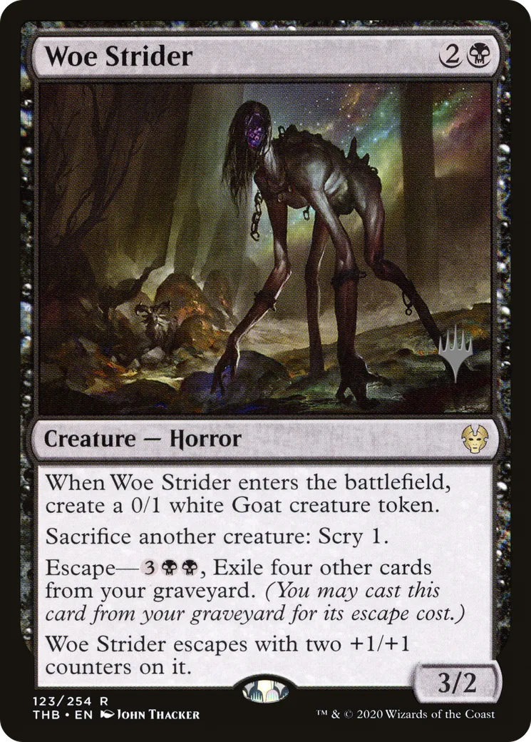 Woe Strider — Theros Beyond Death Promos — Magic: The Gathering