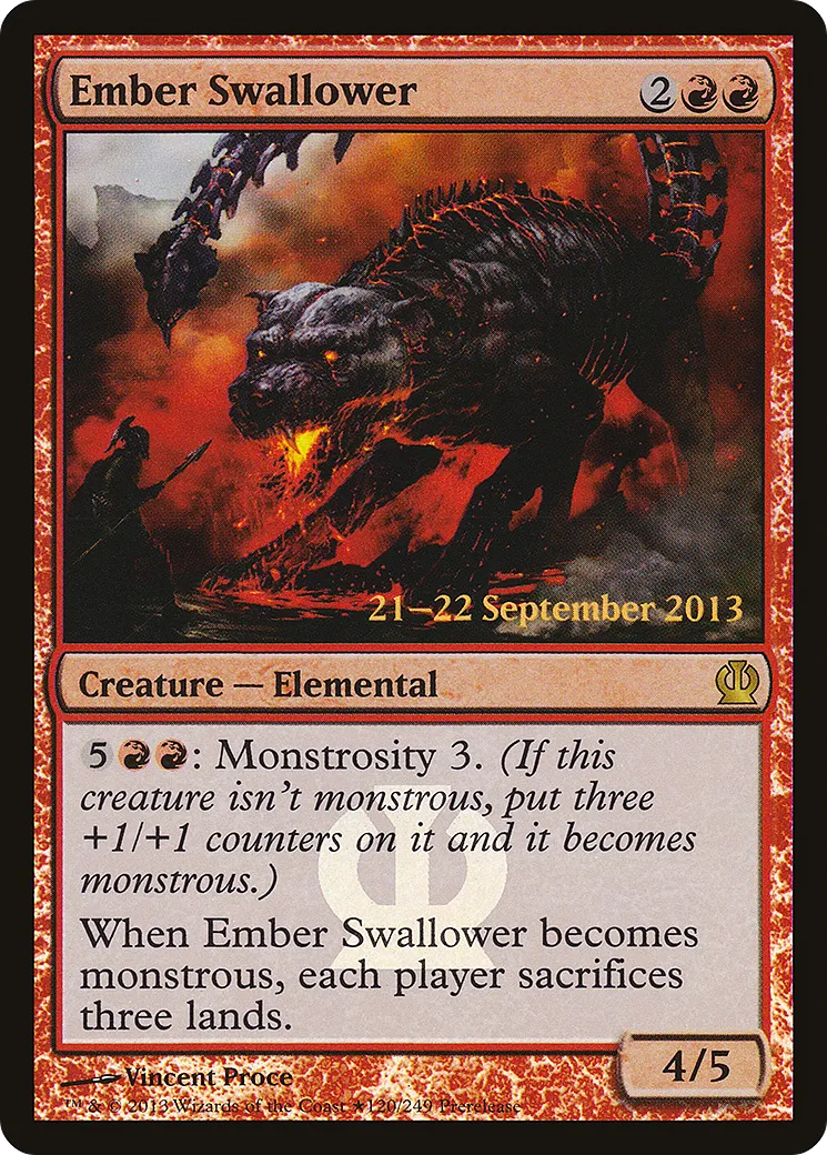 Briffaud de braises — Theros Promos — Magic: The Gathering