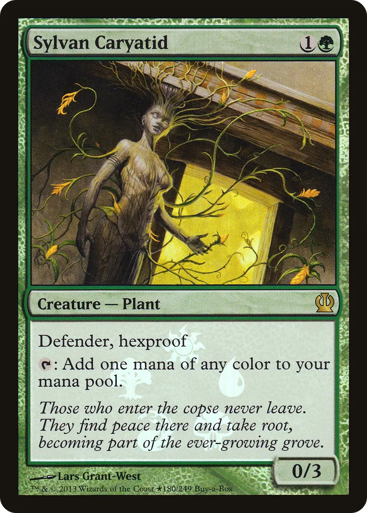 Sylvan Caryatid — Theros Promos — Magic: The Gathering