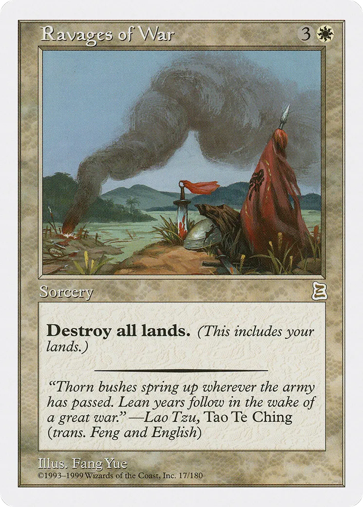 Ravages of War — Portal Three Kingdoms — Magic: The Gathering