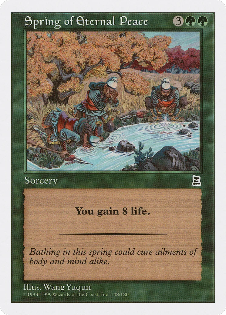 Spring of Eternal Peace — Portal Three Kingdoms — Magic: The Gathering