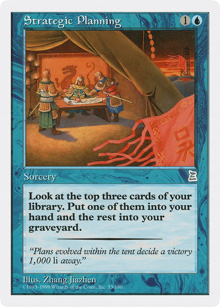 Strategic Planning — Portal Three Kingdoms — Magic: The Gathering