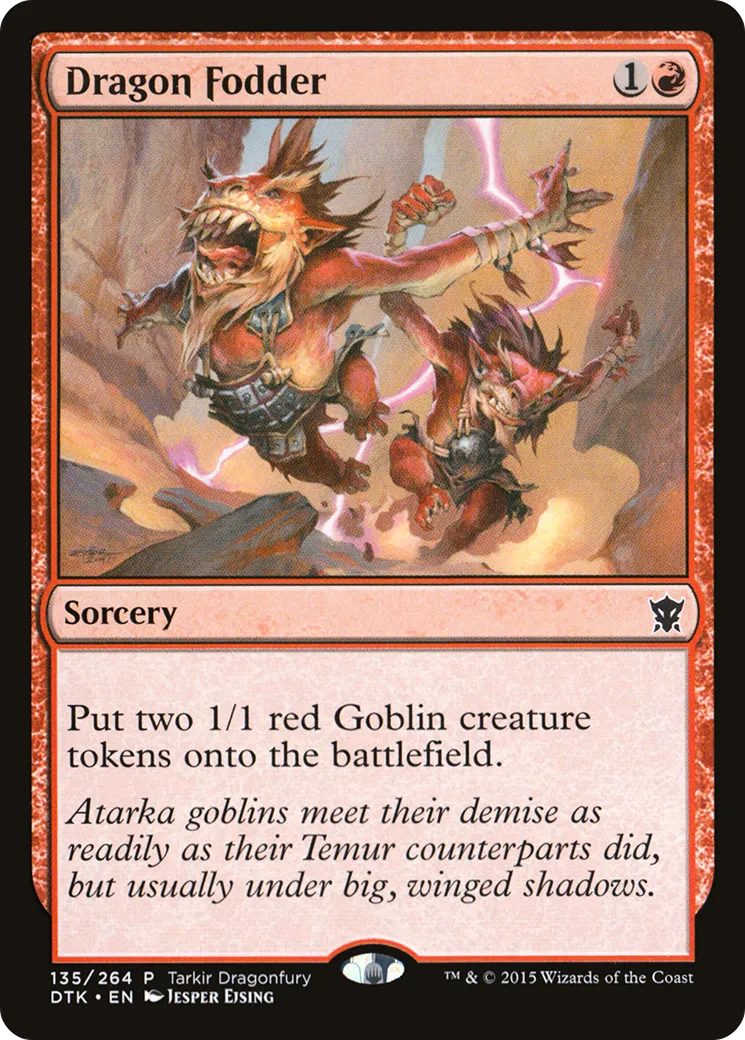 Dragon Fodder — Tarkir Dragonfury — Magic: The Gathering