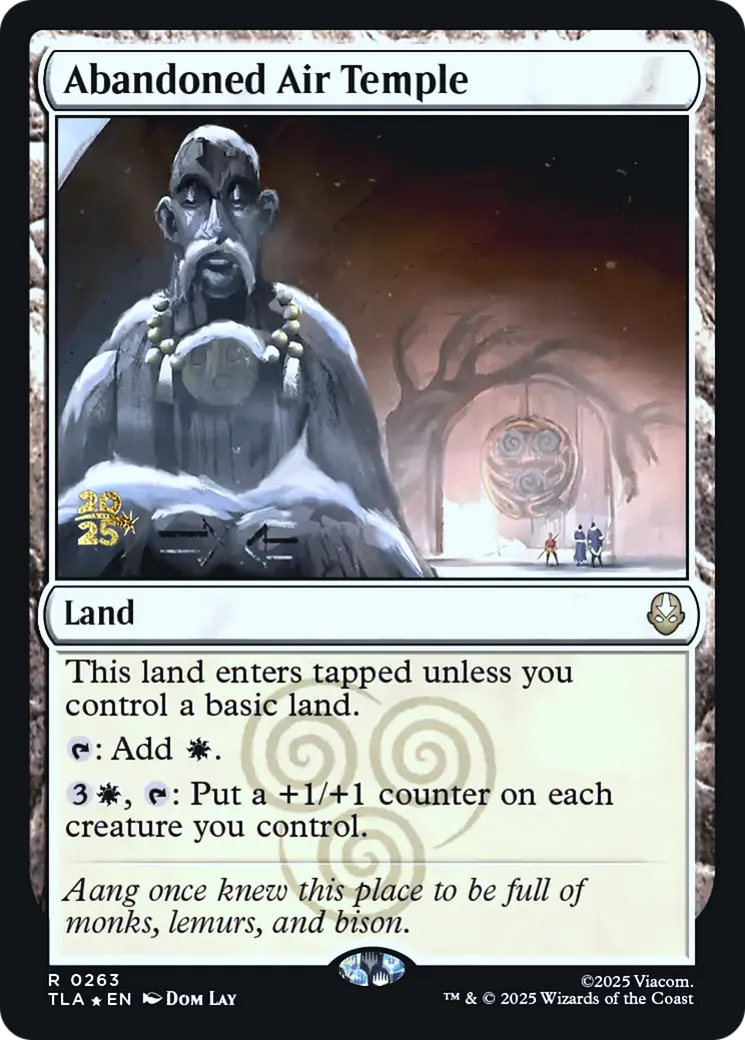 Abandoned Air Temple — Avatar: The Last Airbender Promos — Magic: The Gathering