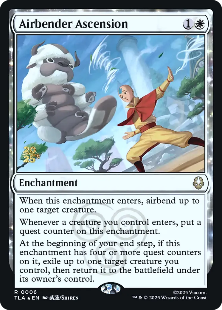 Ascension du maître de l'Air — Avatar: The Last Airbender Promos — Magic: The Gathering