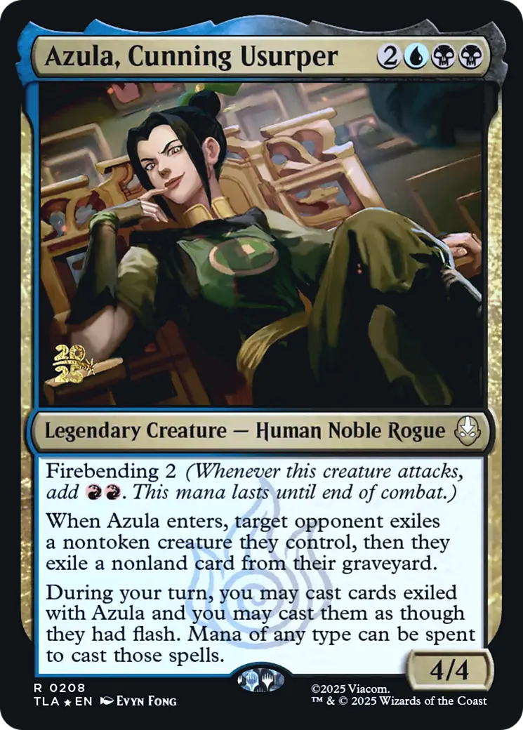 Azula, usurpatrice rusée — Avatar: The Last Airbender Promos — Magic: The Gathering