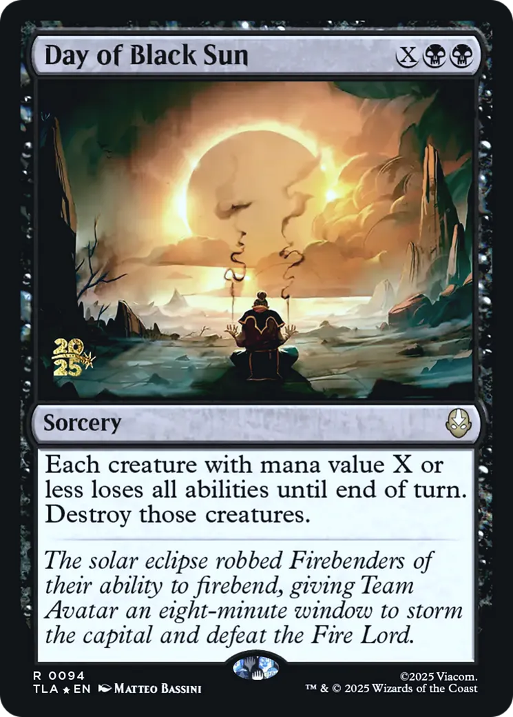 Jour du Soleil noir from Avatar: The Last Airbender Promos - Magic: The Gathering