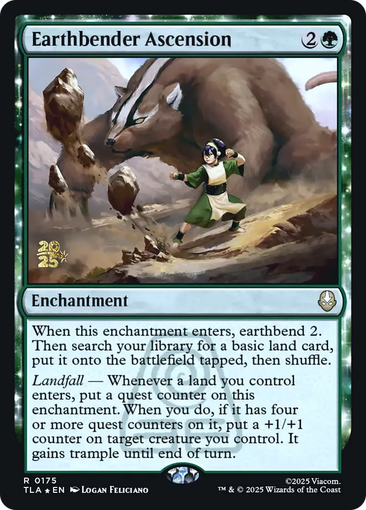 Earthbender Ascension — Avatar: The Last Airbender Promos — Magic: The Gathering