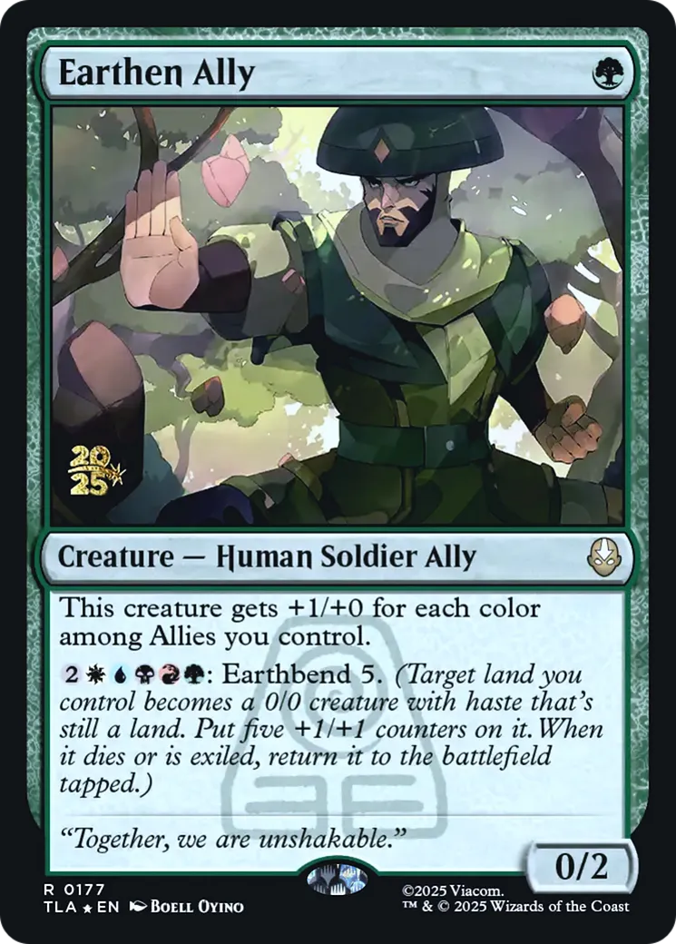 Allié de Terre — Avatar: The Last Airbender Promos — Magic: The Gathering