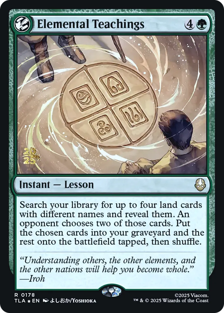 Elemental Teachings — Avatar: The Last Airbender Promos — Magic: The Gathering