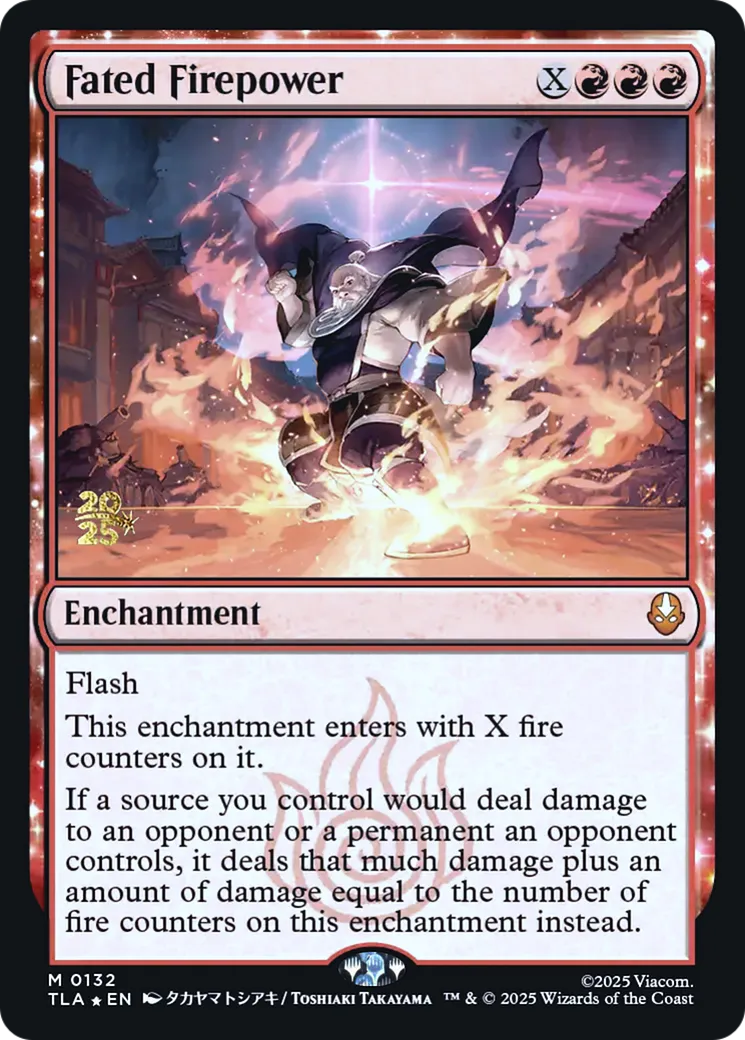 Fated Firepower — Avatar: The Last Airbender Promos — Magic: The Gathering