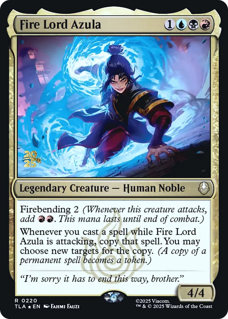 Seigneur du Feu Azula from Avatar: The Last Airbender Promos - Magic: The Gathering