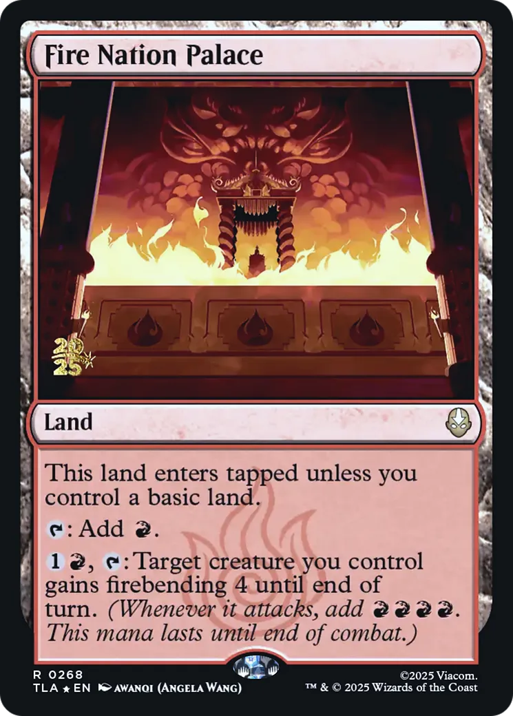 Fire Nation Palace from Avatar: The Last Airbender Promos - Magic: The Gathering