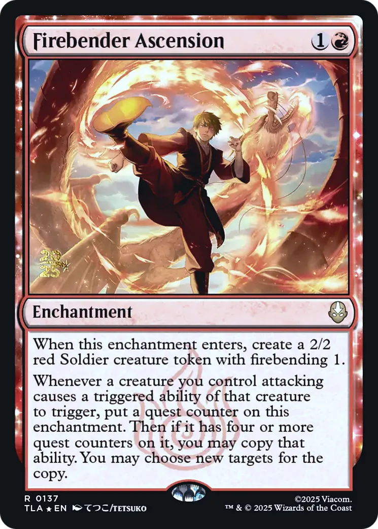 Firebender Ascension — Avatar: The Last Airbender Promos — Magic: The Gathering